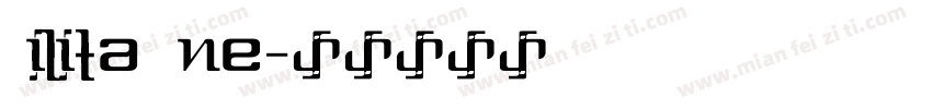 Lilita One字体转换